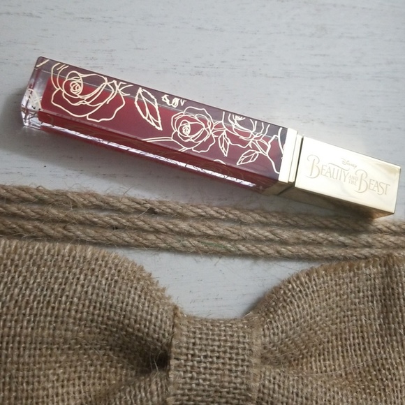 💙🌟🧚‍♀️RED ROSE Lorac DISCONTINUED Beauty & the Beast RARE LipGloss NWOT - Picture 6 of 6